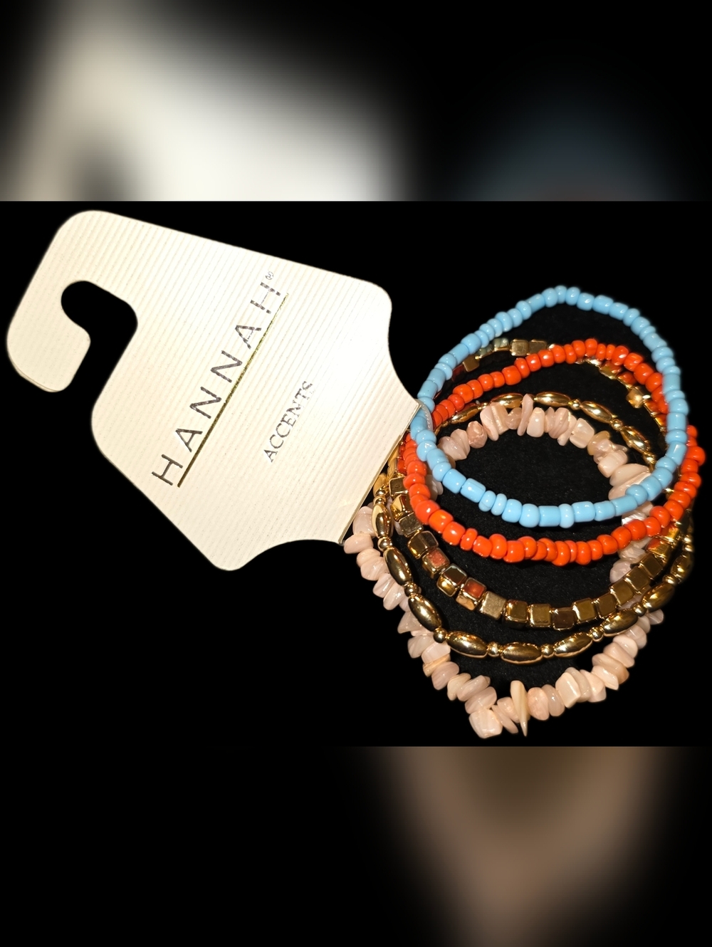 Multicolor Beaded Stretch Bracelet Set